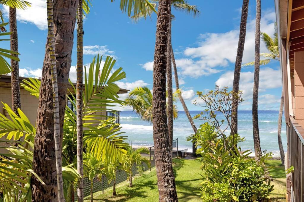 Oceanfront With Aircon-Hear The Waves-Amazing Views-Wifi Lejlighed Lahaina Eksteriør billede